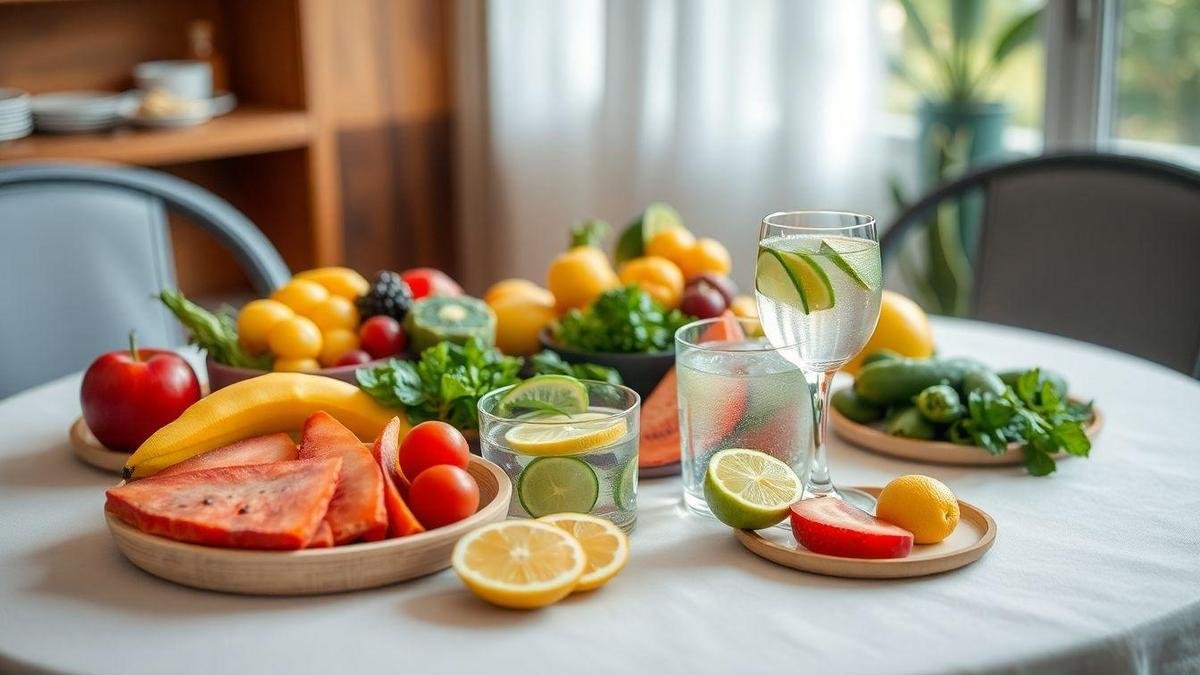 Alimentação e Hidratação para Combater o Estresse